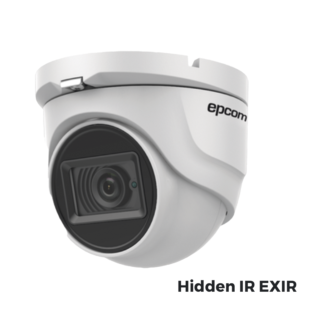 Epcom Professional E4K-TURBO Eyeball 4K TURBOHD / 2.8 mm Lens / IR EXIR up to 30 m / IP67 / 12 VDC / 4 Technologies (TVI / AHD / CVI / CVBS)