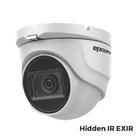Epcom Professional E4K-TURBO Eyeball 4K TURBOHD / 2.8 mm Lens / IR EXIR up to 30 m / IP67 / 12 VDC / 4 Technologies (TVI / AHD / CVI / CVBS)
