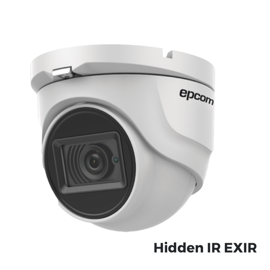 Epcom Professional E4K-TURBO Eyeball 4K TURBOHD / 2.8 mm Lens / IR EXIR up to 30 m / IP67 / 12 VDC / 4 Technologies (TVI / AHD / CVI / CVBS)
