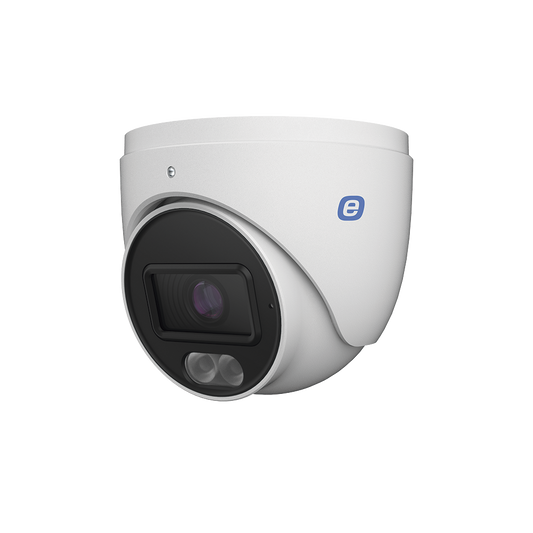 Epcom XE63D-GEN3 Turret IP 6 MP / POE / 98ft (30m) Smart Dual Light (IR & White Light) / WDR / Micro SD / Built-In Microphone / IP67 / 2.8 mm Lens / Cloud Video Recording / Metal Housing / Support Smart Events