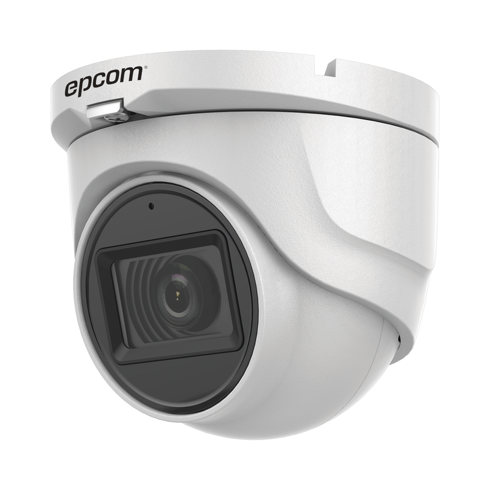 Epcom Professional E50-TURBO-G2/A Audio by Coaxitron / Turret TURBOHD 5 Megapixels / FOV 85° / Lens 2.8 mm / 98 ft IR / Outdoor IP67 / 4 Technologies / dWDR
