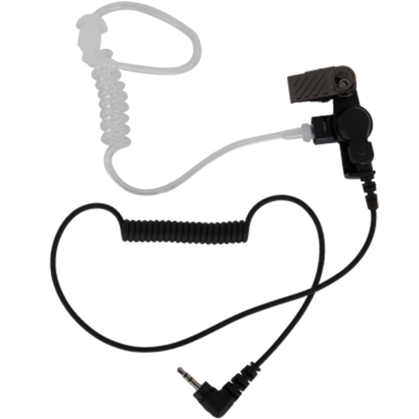 Hytera EAS03 Receive-Only Transparent Acoustic Tube Earpiece with 2.5mm audio jack