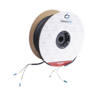 Linkedpro EF-200-LC 656 ft (200 m) Single-Mode Fiber Optic Duplex LC-to-LC Patch Cable - Drum Reel