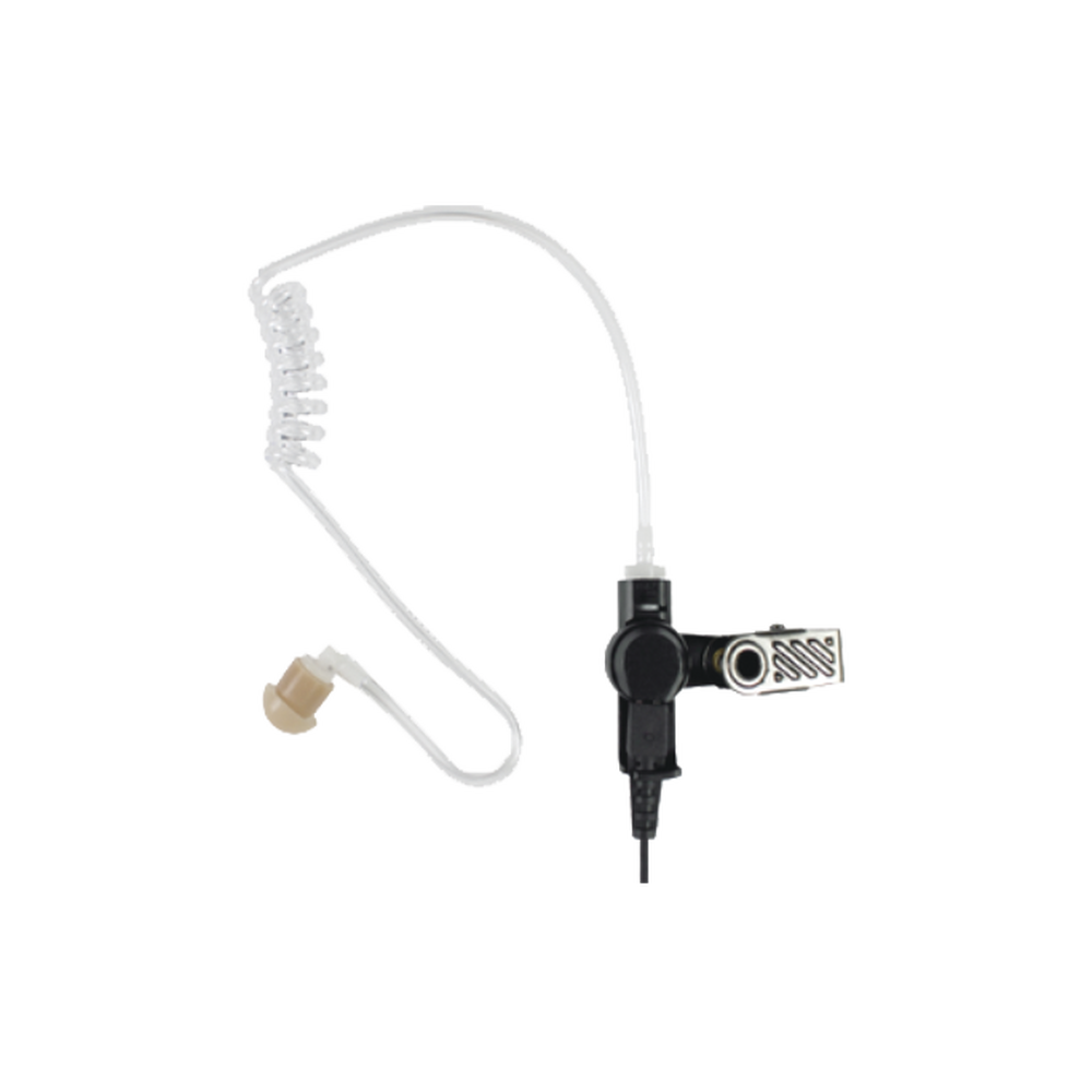 Pryme EH1389X Medium Duty Surveillance Earphone: LISTEN ONLY Acoustic Tube Earphone with NEW TWIST CONNECTOR