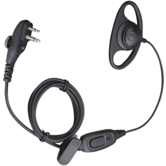 Hytera EHM15-A D-style Earpiece with in-line MIC and VOX