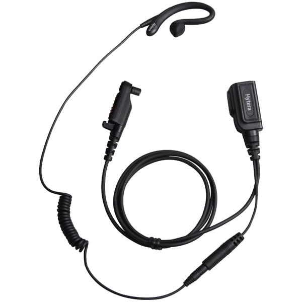 Hytera EHN26-P C-Style Earpiece with In-Line PTT and Microphone