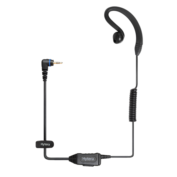 Hytera EHS16 C-style Earpiece with In-line PTT and Mic