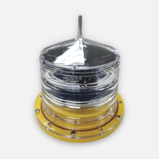 Epcom EI-GSL-SE Solar Warning Light Aviation Obstruction Warning Lamp Red LED Obstruction Lamp