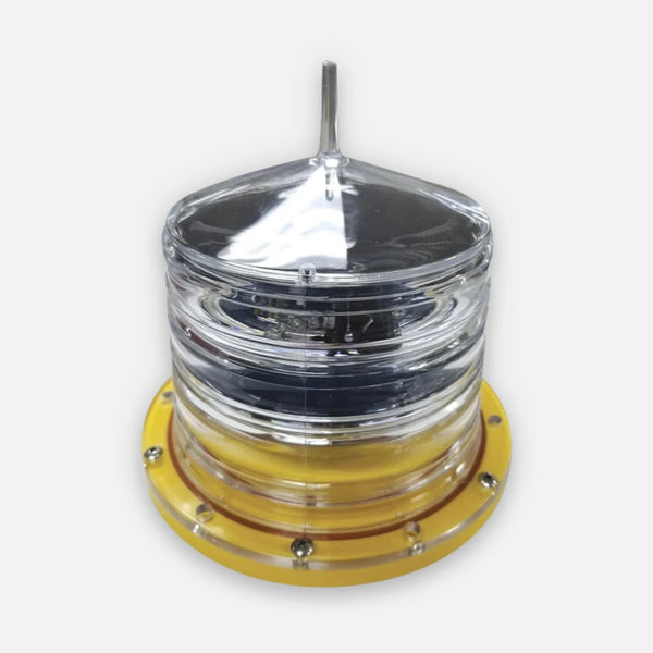 Epcom EI-GSL-SE Solar Warning Light Aviation Obstruction Warning Lamp Red LED Obstruction Lamp
