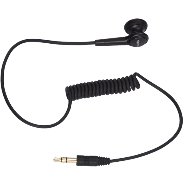 Hytera ES-01 Receive-Only Earbud used with ACS-01
