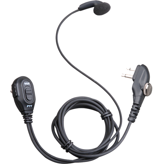 Hytera ESM12 Earbud with in-line Push-to-Talk MIC and VOX switch