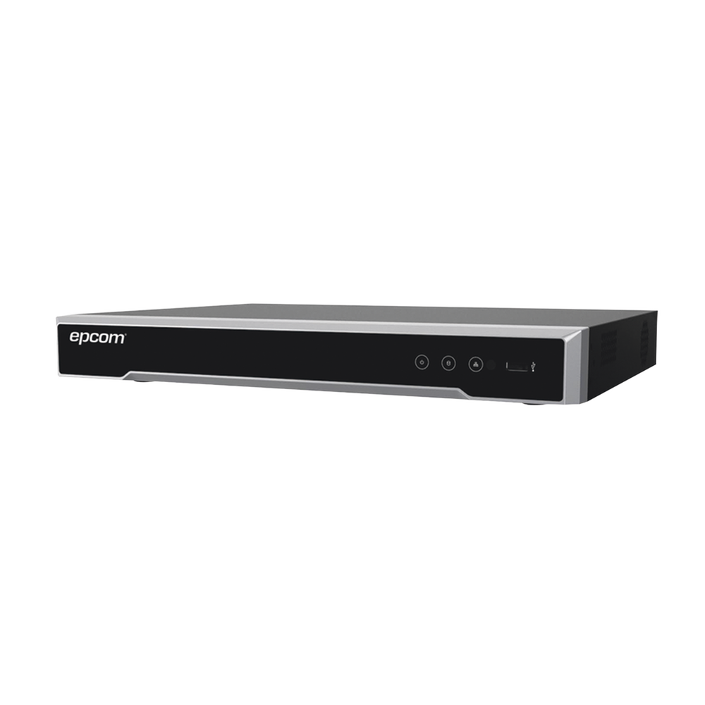 Epcom EV-8004TURBO-D DVR 8 Megapixel / 4 Channels TURBOHD + 4 IP Channels / 1 HDD Bays / 4 Audio Channels / Coaxitron Audio / 4 Alarm Inputs / 1 Alarm output / Videoanalysis