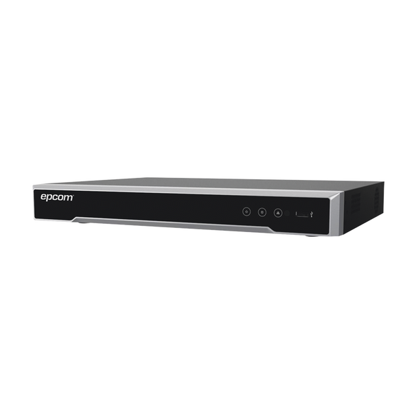 Epcom EV-8004TURBO-D DVR 8 Megapixel / 4 Channels TURBOHD + 4 IP Channels / 1 HDD Bays / 4 Audio Channels / Coaxitron Audio / 4 Alarm Inputs / 1 Alarm output / Videoanalysis