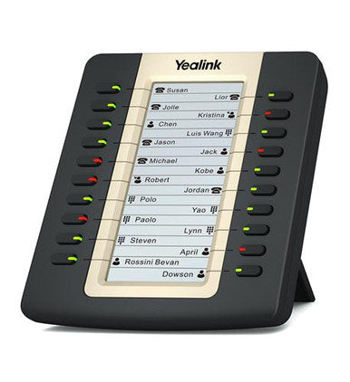 Yealink EXP20 LCD Expansion Module 20 LED Keys 160x320 Backlit Display Supports SIP-T27G/T29G
