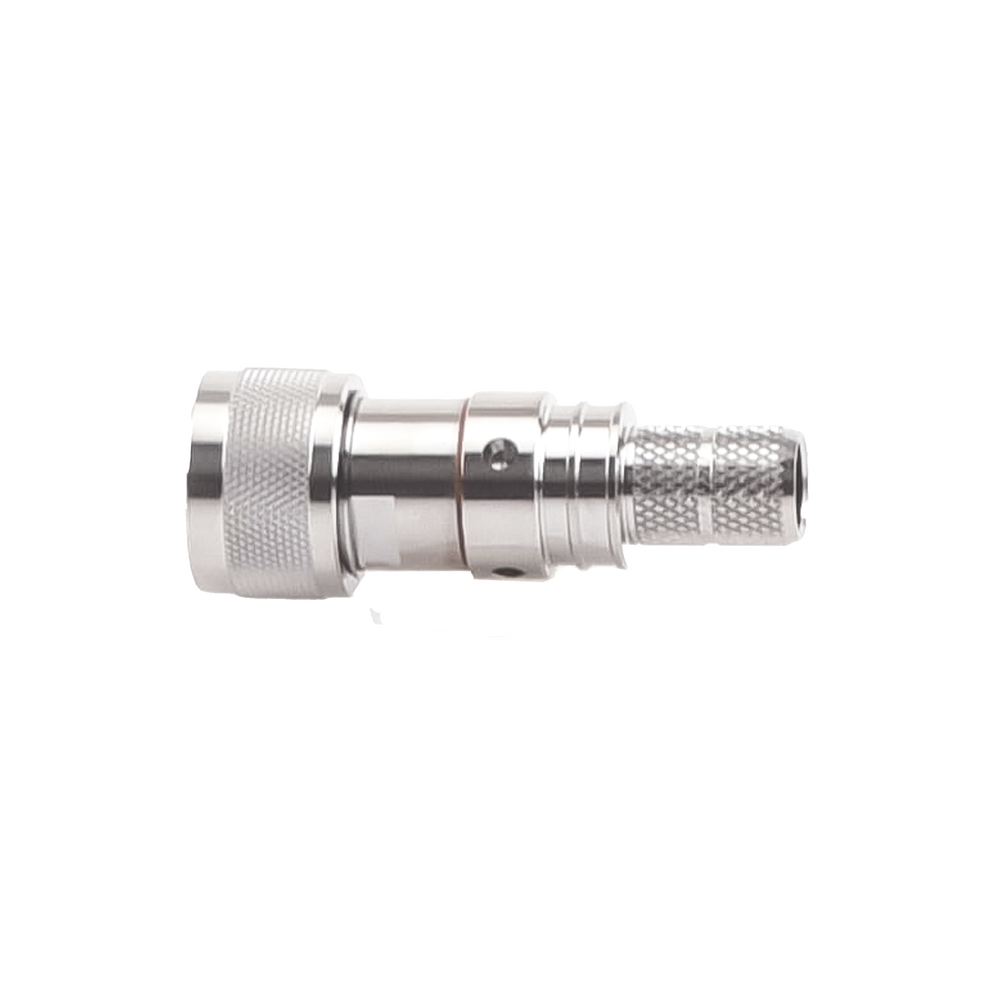 Times Microwave EZ-400-UM-X UHF Male Crimp Connector, Non-Solder Pin