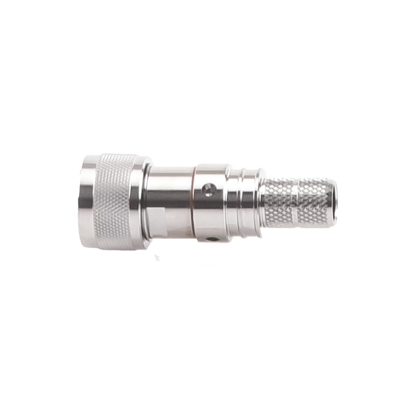Times Microwave EZ-400-UM-X UHF Male Crimp Connector, Non-Solder Pin