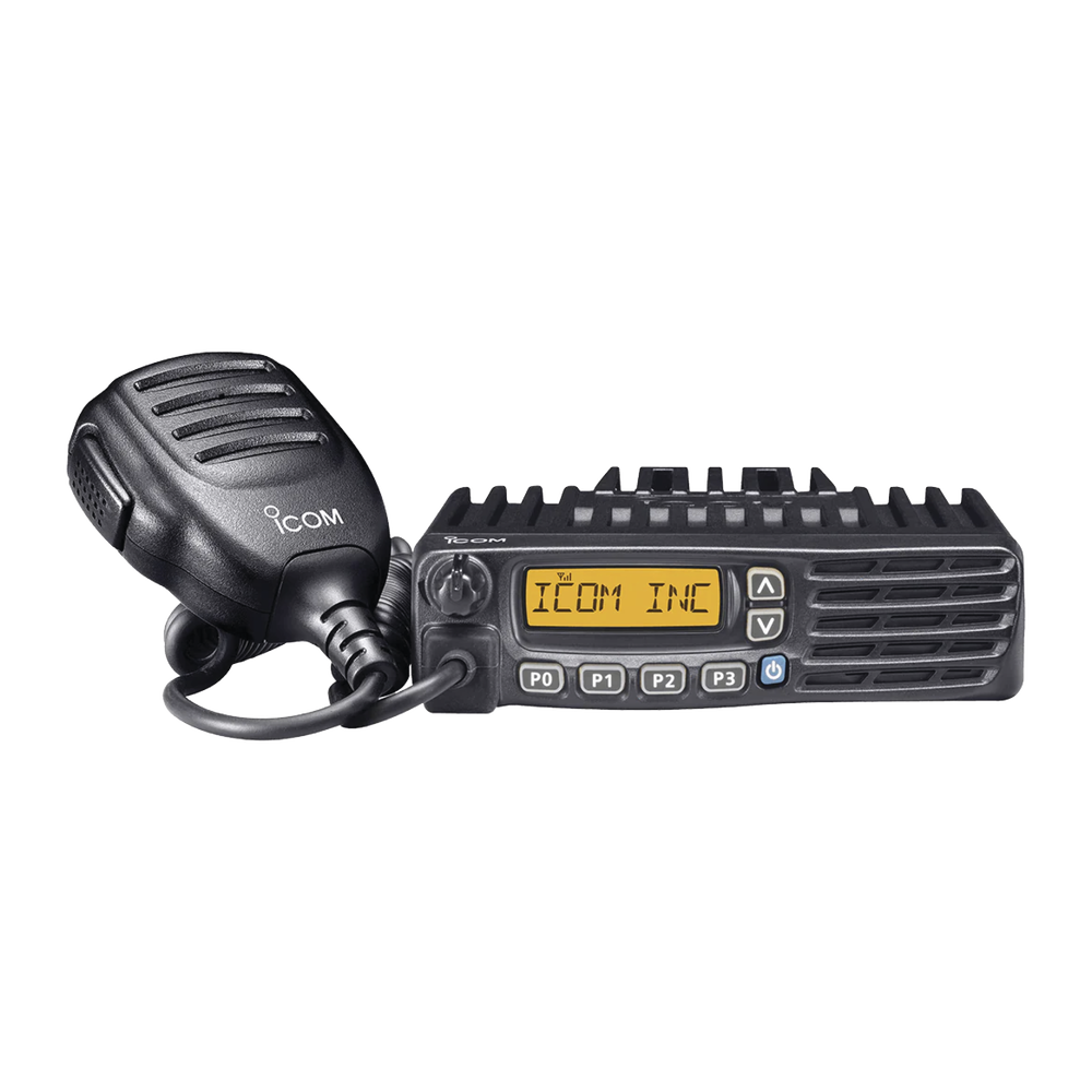 Icom F6121D 76 USA Mobile Digital UHF 400-470 MHz, 45W, 128 Channels, 8 Zones, 8-Character LCD, GPS Receiver connection, Powerful Speaker, IDAS