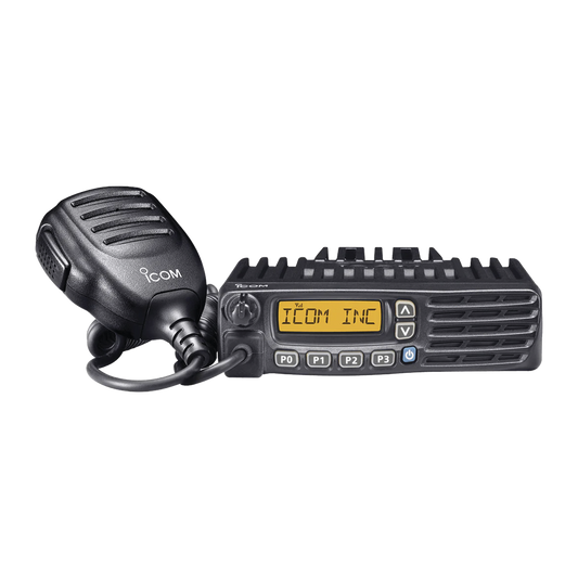 Icom F6121D 76 USA Mobile Digital UHF 400-470 MHz, 45W, 128 Channels, 8 Zones, 8-Character LCD, GPS Receiver connection, Powerful Speaker, IDAS