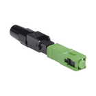 Fiberhome FASC SC/APC Singlemode Fiber Optic Fast Connector - Pre-Polished, Reusable Field Assembly Quick Connector for FTTH Installation