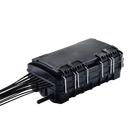 Fiberhome FDP-420E Fiber Distribution Box, 24 Splices, IP65, Black, with 16 SC/APC adaptors
