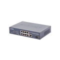 Planet FGSD-1011HP Unmanaged Switch 8 ports 10/100 PoE 802.3af/at, 120W PoE Budget, 1 Uplink Port 10/100/1000 and 1 SFP 100/1000