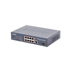 Planet FGSD-1011HP Unmanaged Switch 8 ports 10/100 PoE 802.3af/at, 120W PoE Budget, 1 Uplink Port 10/100/1000 and 1 SFP 100/1000