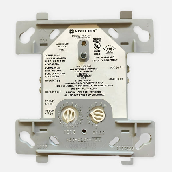 Notifier FMM-1 Addressable Monitor Module with FL