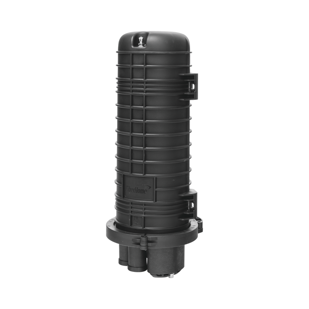 Linkedpro LPSC-220J-A104 Outdoor Fiber Optic Splice Closure (96 Fibers) - IP68 Waterproof Vertical Dome Type - 18.9" Aerial Heat Shrink Joint Enclosure for Cable Management and Repair