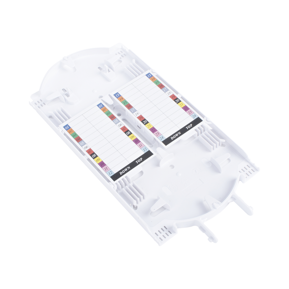 Fiberhome LPST-220J-A104 Fiber Optic Splice Tray, 24 fusion splices, Compatible with LPSC-220J-C104