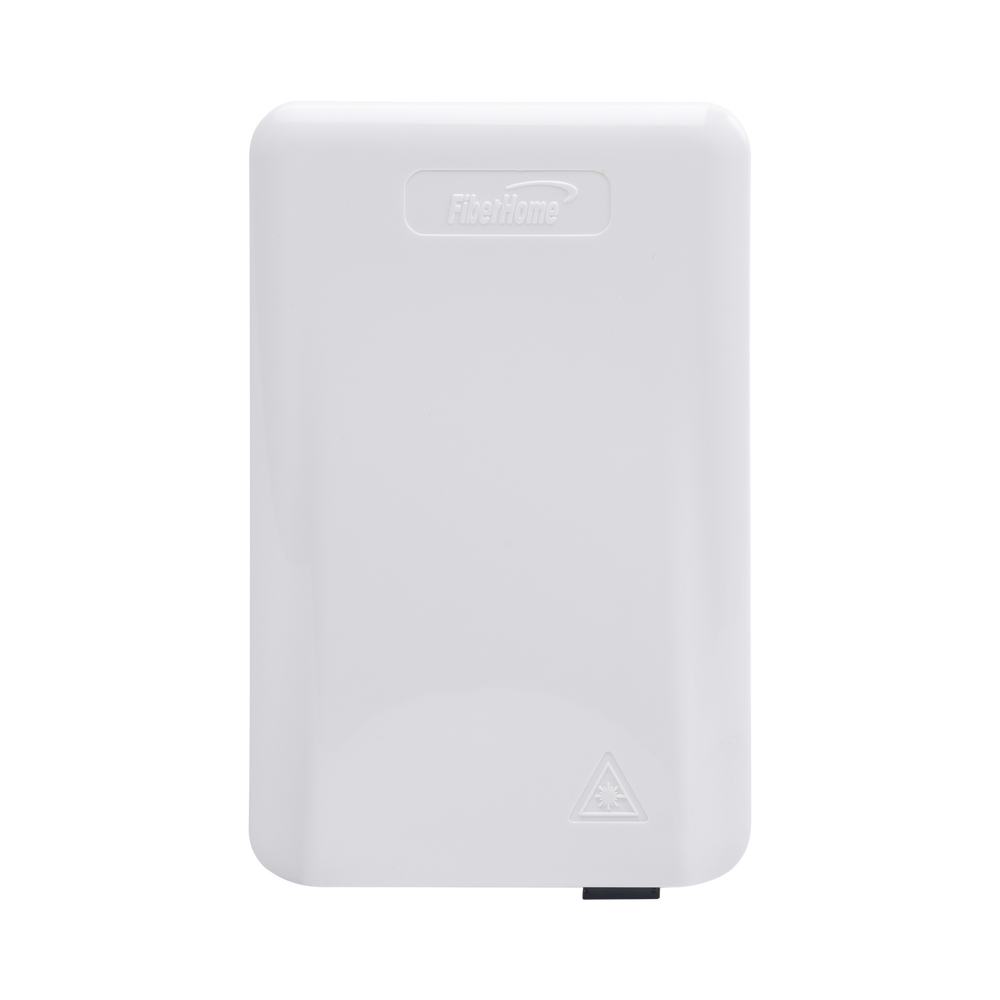 Fiberhome FTB-506 Indoor Fiber Outlet with 2 SC/APC Adaptors, White