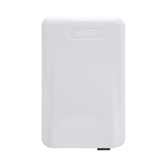 Fiberhome FTB-506 Indoor Fiber Outlet with 2 SC/APC Adaptors, White