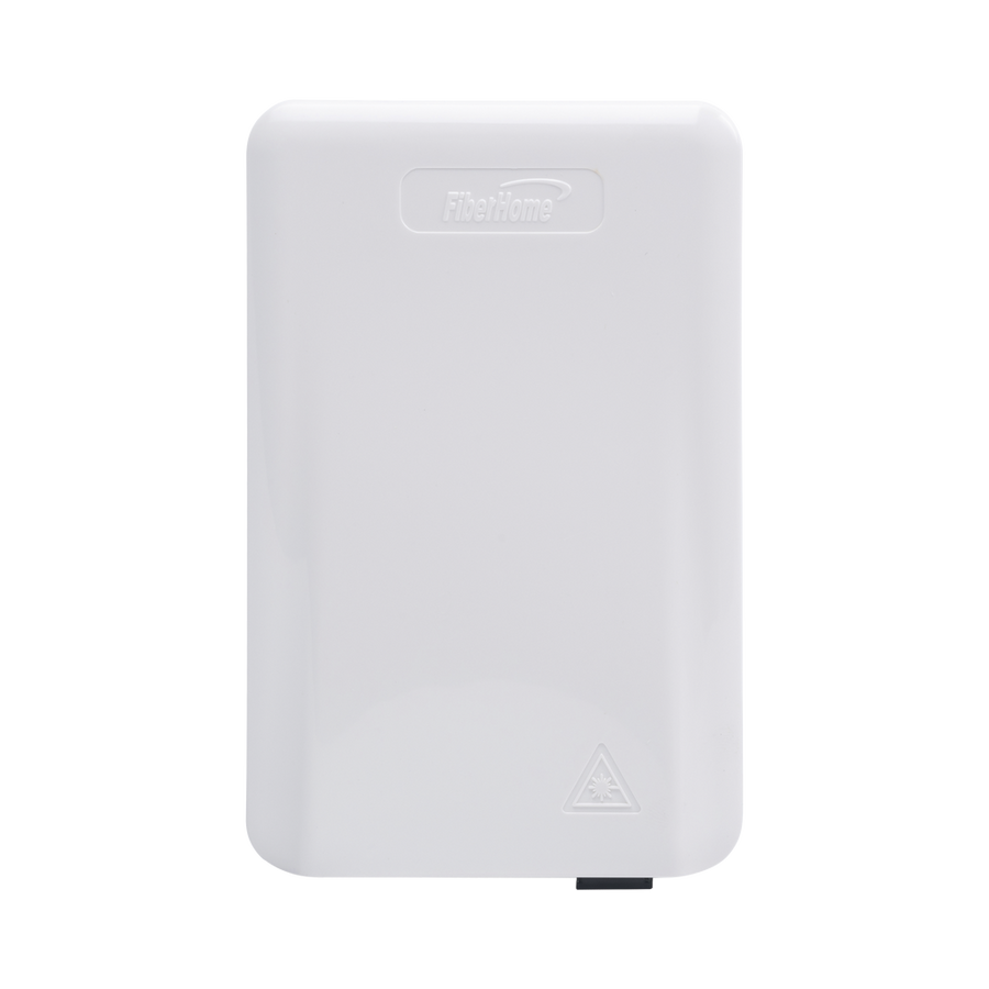 Fiberhome FTB-506 Indoor Fiber Outlet with 2 SC/APC Adaptors, White