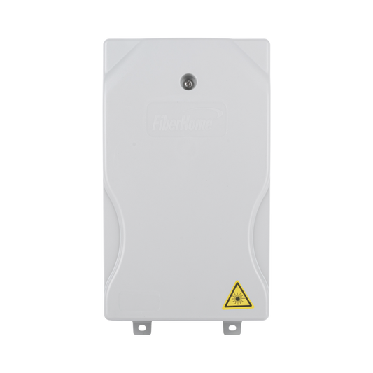 Fiberhome FTB-522-SCA Fiber Optic Termination Box for Indoor Installation, Wall Mounting, 8 SC/APC single-mode adaptors up to 24 Splices