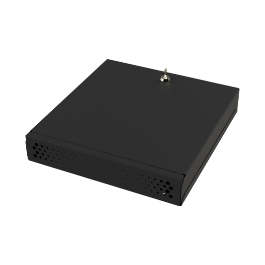 Epcom Industrial GABVID2R3 Security Desktop Cabinet for DVR/NVR, Maximum Size of DVR/NVR: 473 x 120 x 606mm (W x H x D). Compatible with SLIM Power Supply.