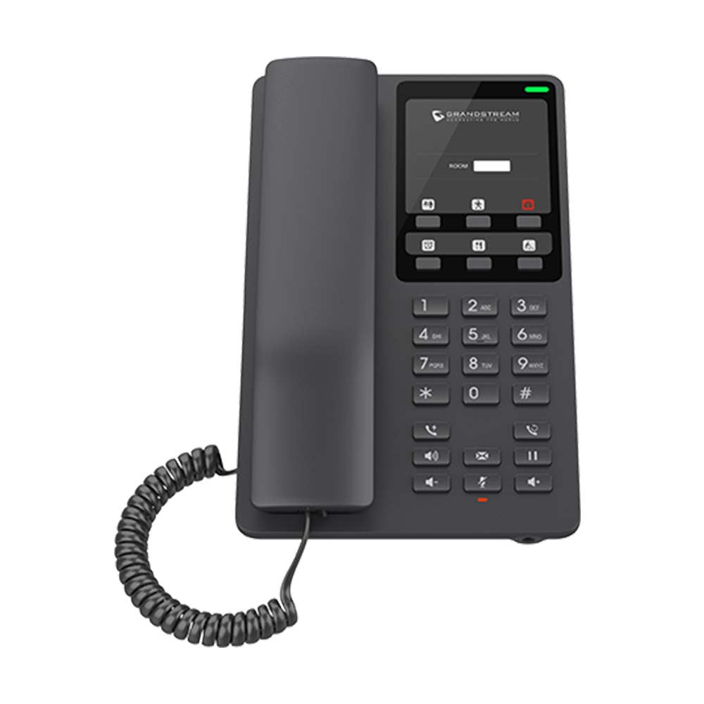 Grandstream GHP621W Compact Hotel Phone with Dual-Band Wi-Fi HD Audio 2 SIP Accounts PoE USB Charging Ideal for Hotels and Hospitality