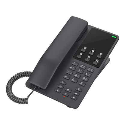 Grandstream GHP621W Compact Hotel Phone with Dual-Band Wi-Fi HD Audio 2 SIP Accounts PoE USB Charging Ideal for Hotels and Hospitality