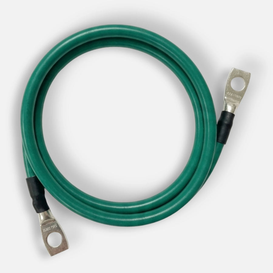 Commscope GND-PPT600 Solutions GND-PTP600 Ground Lead Green 600MM With Lugs-R