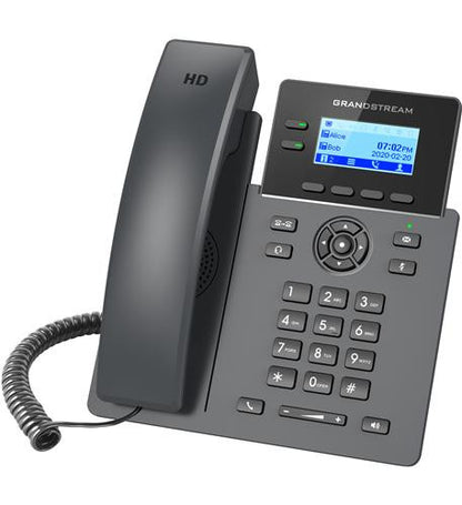 Grandstream GRP2602P 2 Line Essential IP Phone Full HD Audio PoE 5 Way Conferencing EHS Support Wi-Fi (GRP2602W)