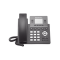 Grandstream GRP-2612P Operator-grade IP phone, 4 SIP lines with 2 accounts, 2.4" color display, PoE, Opus codec, IPV4/IPV6 with cloud management via GDMS.