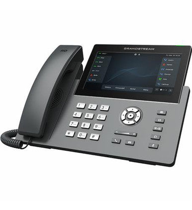 Grandstream GRP2670 12 Line Professional Carrier Grade IP Phone 7 Inch Touchscreen Bluetooth Wi-Fi HD Audio PoE 64 MPKs Enterprise Security