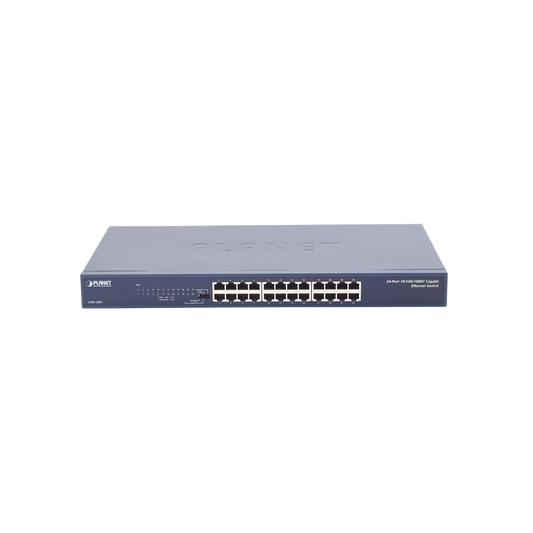 Planet GSW-2401 24-Port 10/100/1000 Mbps Gigabit Unmanaged Switch, With Extended Mode Up To 200m