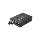 Planet GT-802S 10/100/1000Base-T to 1000 Base-SX/LX Gigabit Media Converter, up to 6.21 miles (20 km), Connectors SC, Single Mode