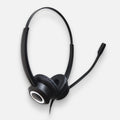 Grandstream GUV3000 Dual Headsets with Noise HD Audio USB Corded Noise Canceling