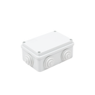Gewiss GW-44-005 PVC Junction Box with 6 Inputs, Screw-cap, 4.74 x 3.15 x 1.97 in (120 x 80 x 50 mm), For Exterior (IP55)
