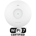 Grandstream GWN7670 Wi-Fi 7 Access Point / 3.6 Gbps / Dual-Band 2x2:2 MIMO / MLO / 4KQAM / MRU / Preamble Puncturing / 256 Concurrent Clients / 2 x 2.5G PoE+ Ports / 175m Coverage / BLE 5.3 / Integrated Management