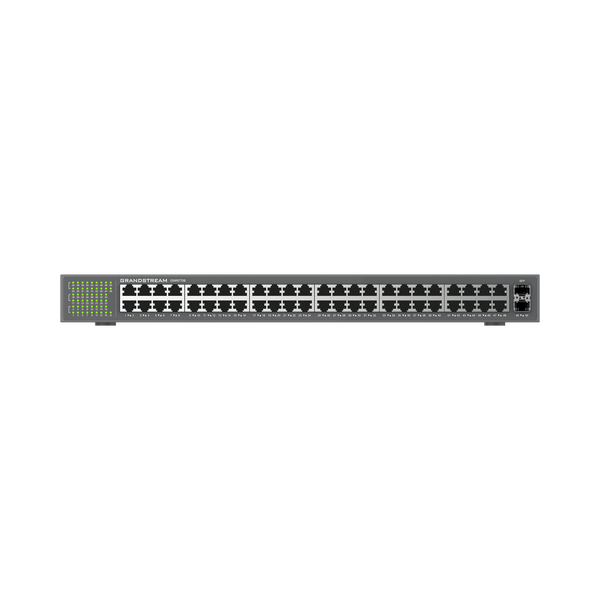 Grandstream GWN7706 Unmanaged Gigabit Switch / 48 Gigabit Ports 10/100/1000 Mbps / 2 SFP Fiber Ports