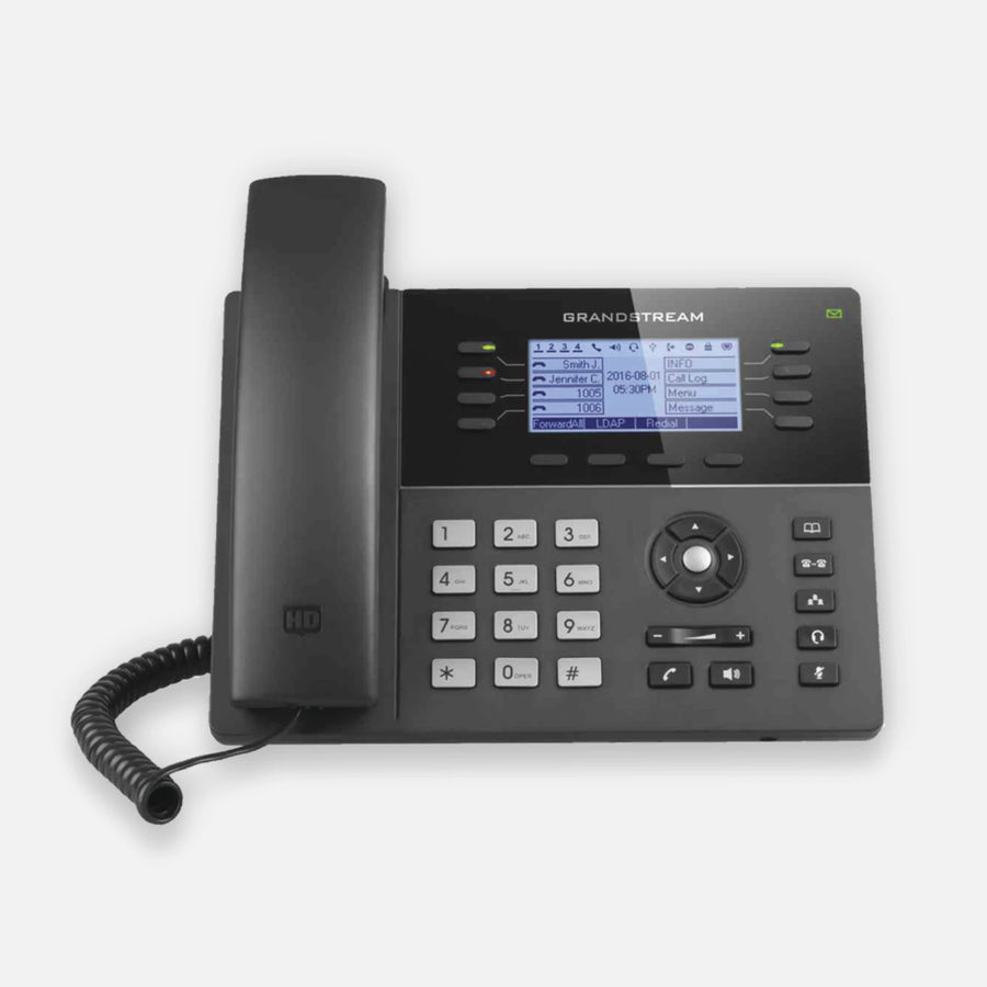 Grandstream GXP-1782 IP Phone 8 Lines 5-way Conference Gigabit PoE 4 SIP account