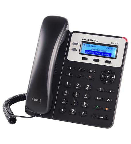 Grandstream GXP1620 Line IP Phone HD Audio PoE Support 3 Way Conferencing