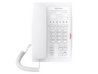 Fanvil White Elegant Hotel IP Phone with 2 SIP Lines, USB Charging Port, PoE, and HD Audio