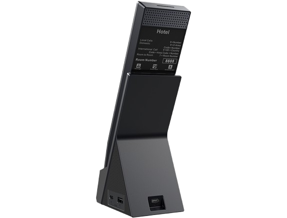 Fanvil H603W Wi-Fi 6 IP Phone Portable SIP Hotel Phone with 6 DSS Keys Dual-Band Wi-Fi Antibacterial Design and Charging Dock
